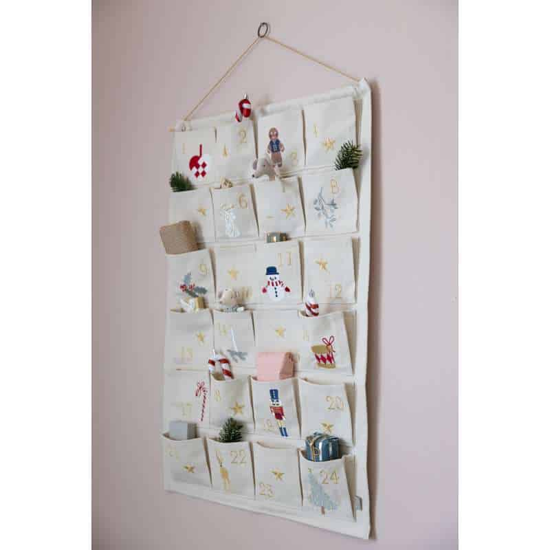 Cam Cam Copenhagen Julekalender - GOTS - Beige