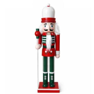 Nøddeknækker figurer i Træ - 31 cm - 4 forskellige figurer - - Model 1