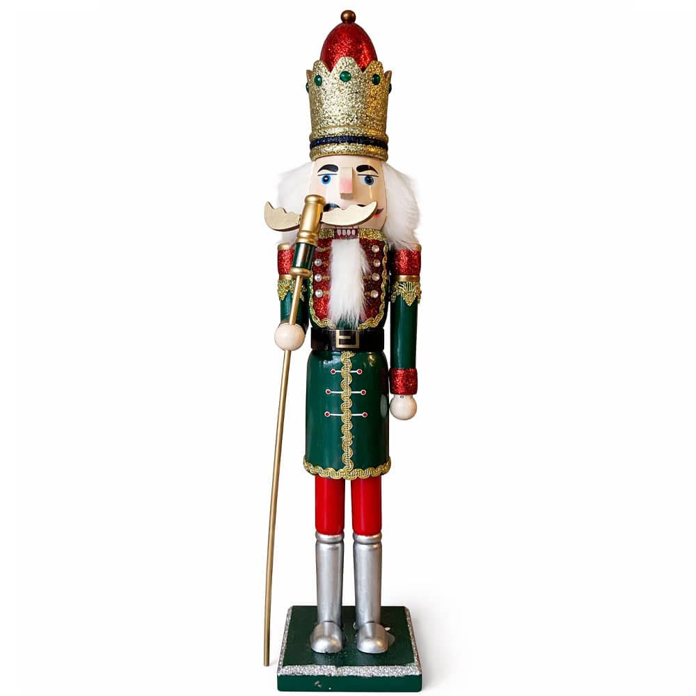 Nøddeknækker figurer i Træ - 55 cm - 3 forskellige figurer - - Model 1