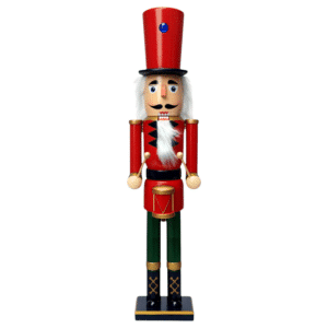 Nøddeknækker figurer i Træ - 78 cm - 3 forskellige figurer - - Model 1